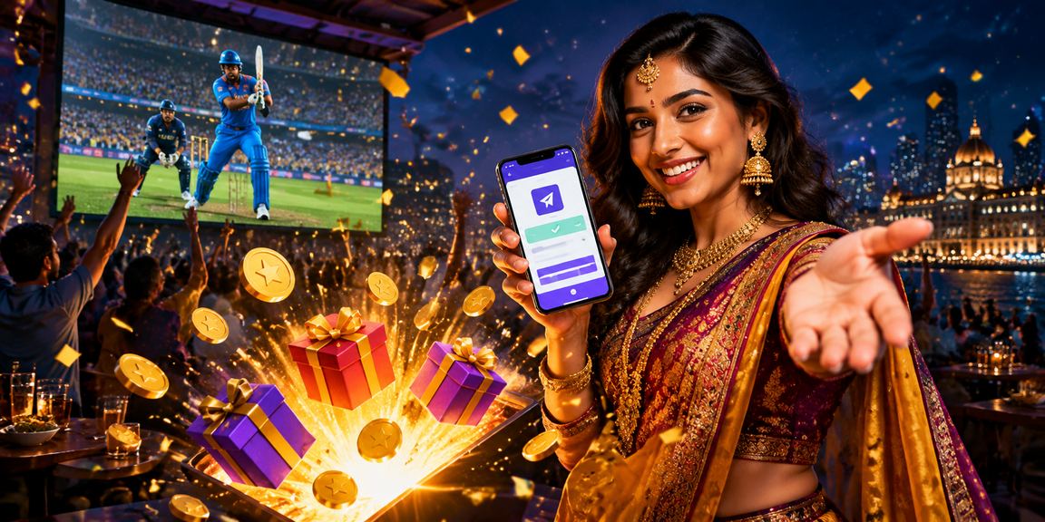 Cricket betting displayed on mobile device in India setting